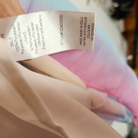 Adelyn Rae Lizzy Ombre Pleated Babydoll Dress - Picture 7 of 11